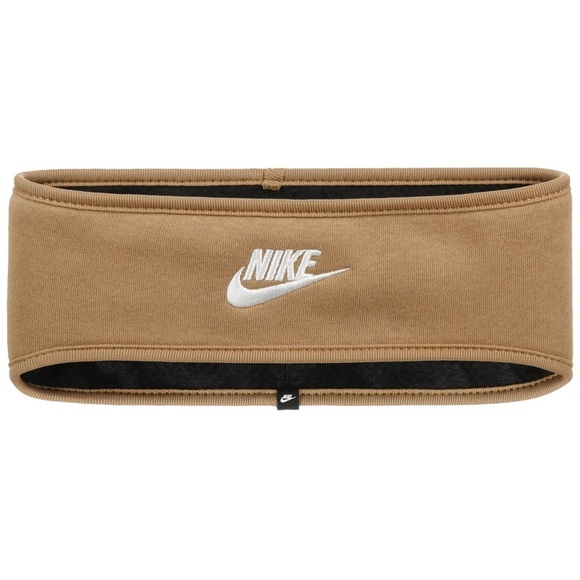 Nike Accessories - Nike Club Fleece Headband Ear Warmer Winter Beige/Brown NWT